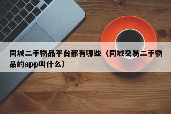 同城二手物品平台都有哪些（同城交易二手物品的app叫什么）