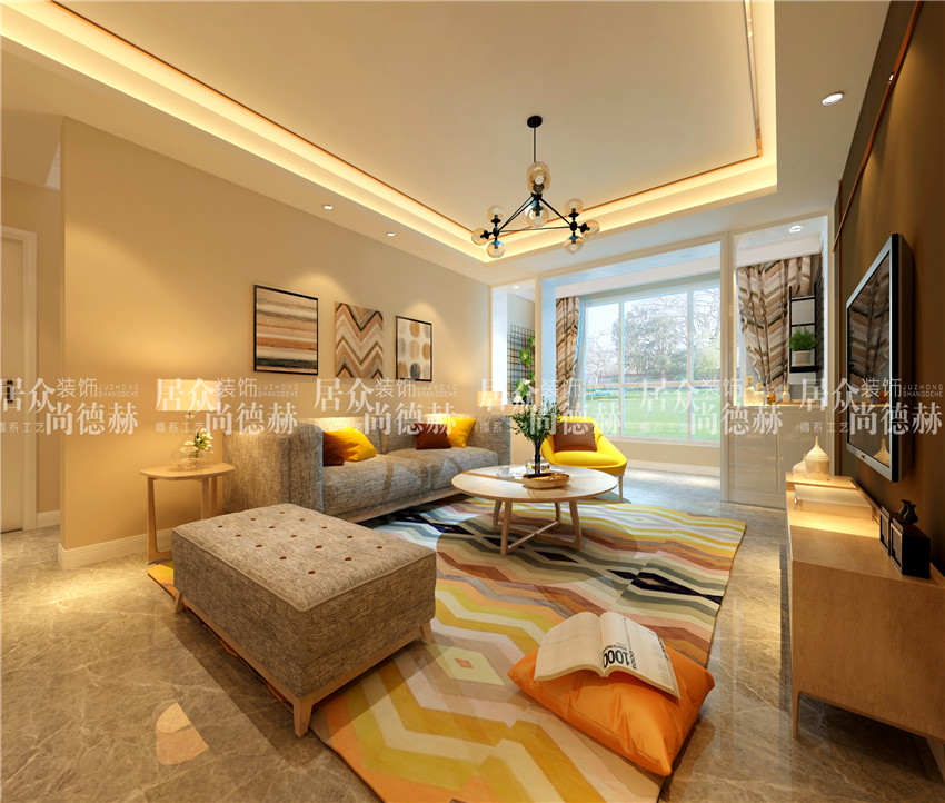 家装设计效果图现代风格-现代简约家装叫什么名字好听？