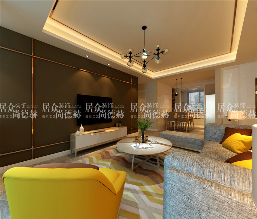 家装设计效果图现代风格-现代简约家装叫什么名字好听？