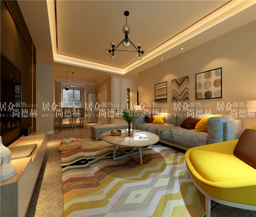 家装设计效果图现代风格-现代简约家装叫什么名字好听？