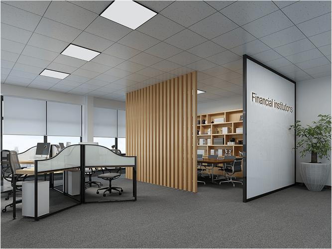 工厂办公区域装修效果图-戊类厂房可以设置办公区吗？