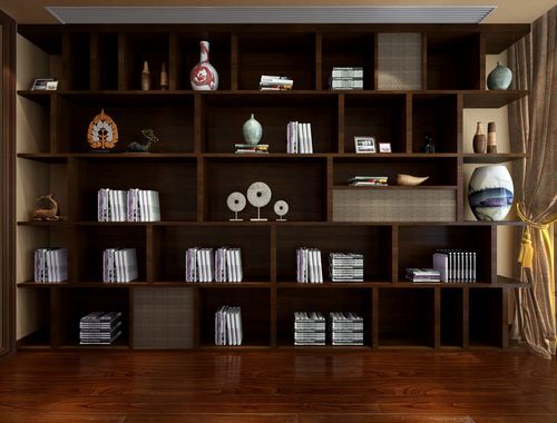 新中式书柜图片大全2019新款高清-中式书桌书柜的寓意？