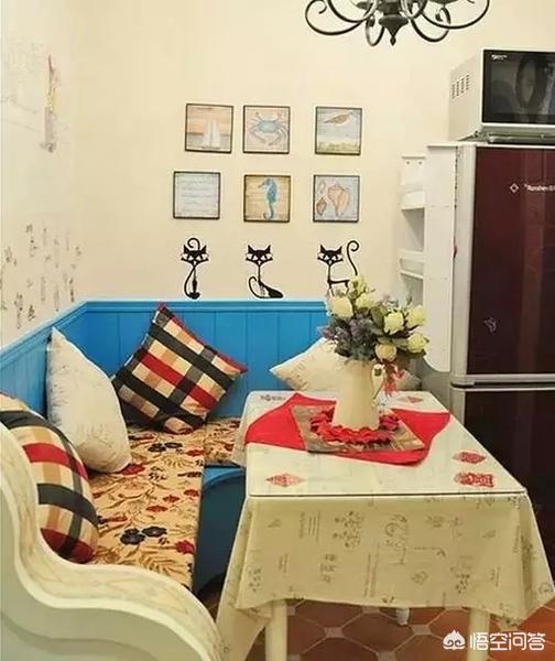 小户型家居设计效果图-小户型大白墙搭配什么家具显得宽敞？