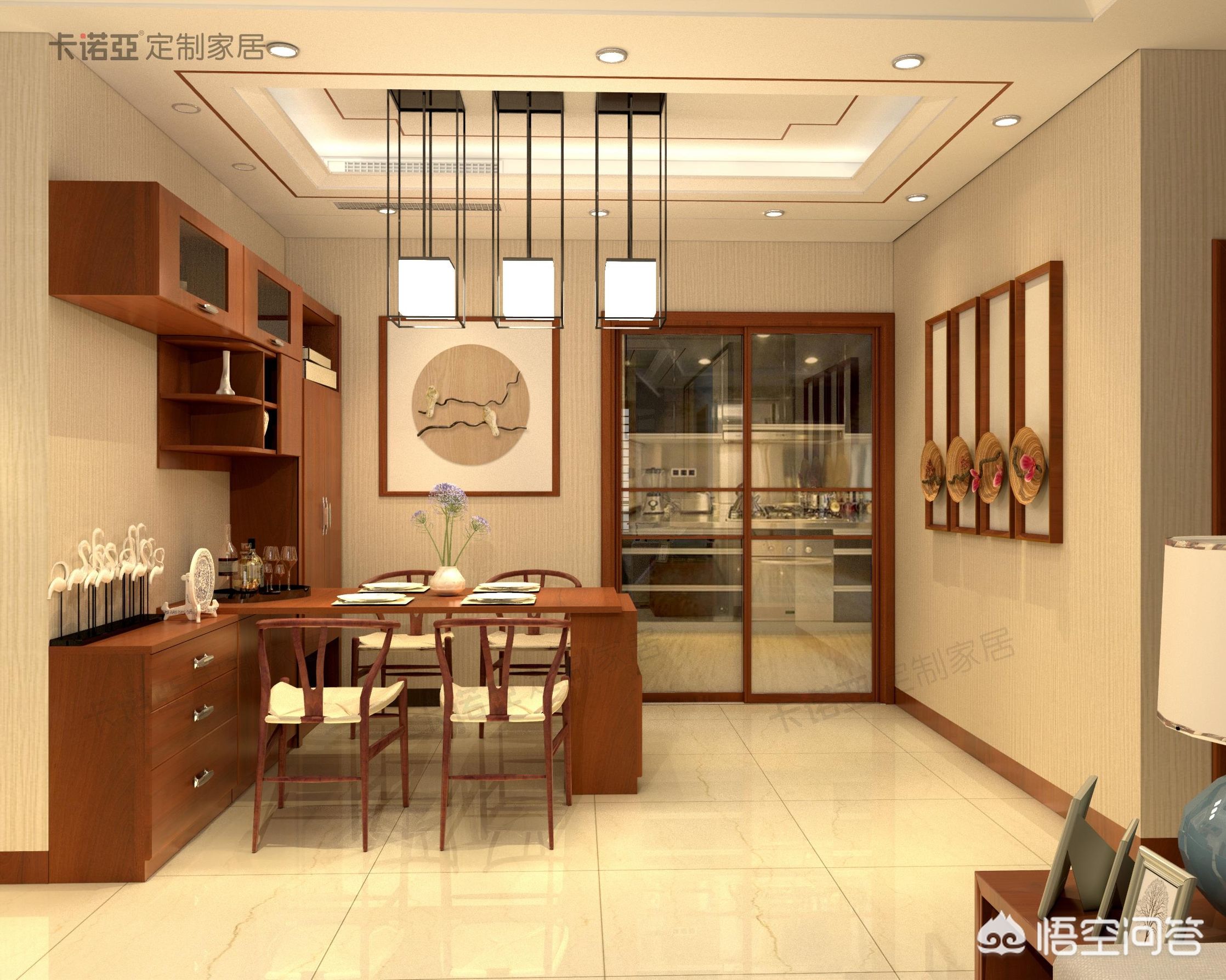 小户型家居设计效果图-小户型大白墙搭配什么家具显得宽敞？