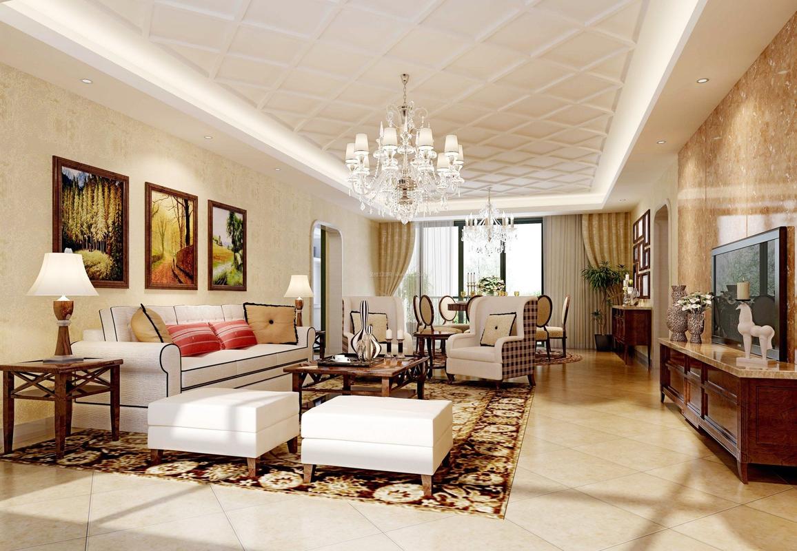 家庭装修吊顶造型图片-楼房吊顶可以隔音吗？