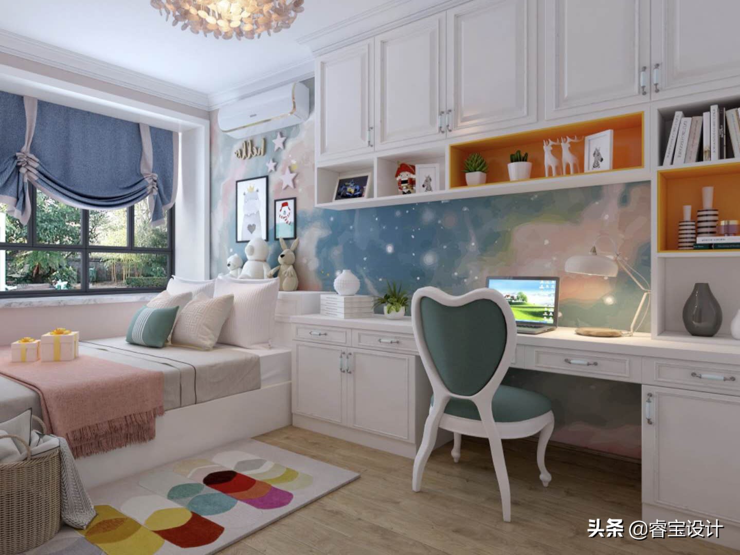 家装设计图效果图卧室怎么画-两个卧室中间是卫生间装修效果? 家装设计图效果图卧室怎么画-两个卧室中间是卫生间装修效果?