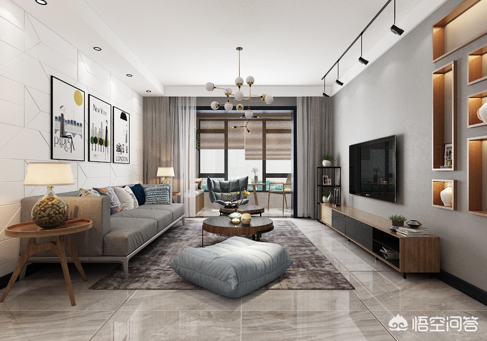 90平装修全包八万贵吗-你觉得90平米的房子的实际使用面积有多大？预算8万元，如何进行北欧风格装修？