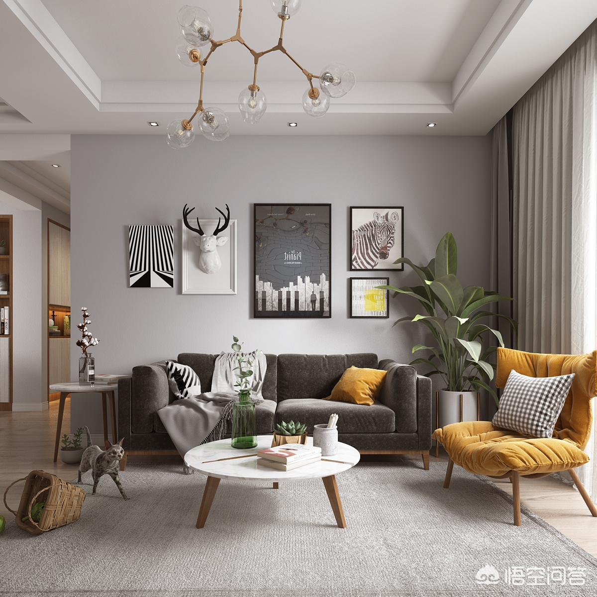 90平装修全包八万贵吗-你觉得90平米的房子的实际使用面积有多大？预算8万元，如何进行北欧风格装修？