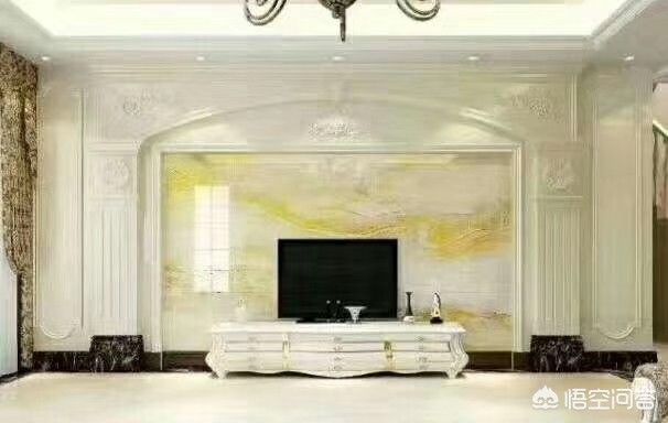 大宅装修效果图-农村的两层小别墅怎么装修好?客厅全屋贴瓷砖,电视背景墙该怎么设计? 大宅装修效果图-农村的两层小别墅怎么装修好?客厅全屋贴瓷砖,电视背景墙该怎么设计?