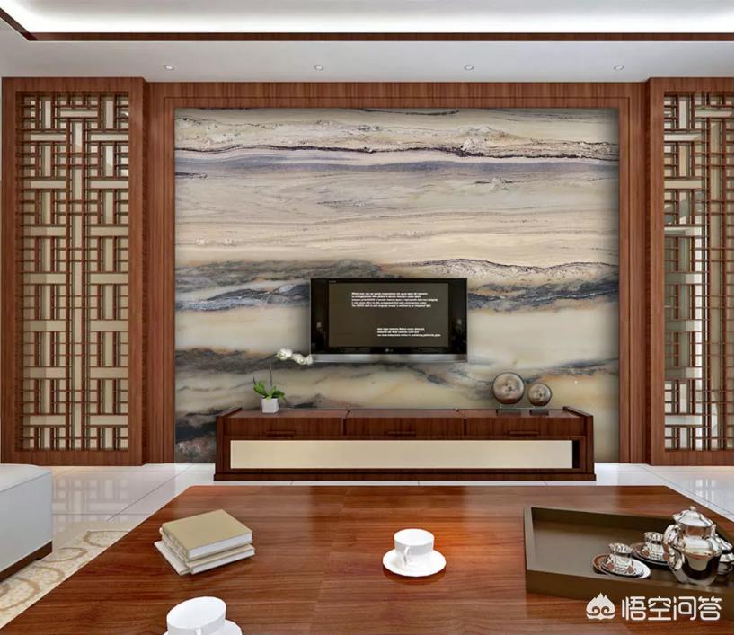 大宅装修效果图-农村的两层小别墅怎么装修好?客厅全屋贴瓷砖,电视背景墙该怎么设计? 大宅装修效果图-农村的两层小别墅怎么装修好?客厅全屋贴瓷砖,电视背景墙该怎么设计?