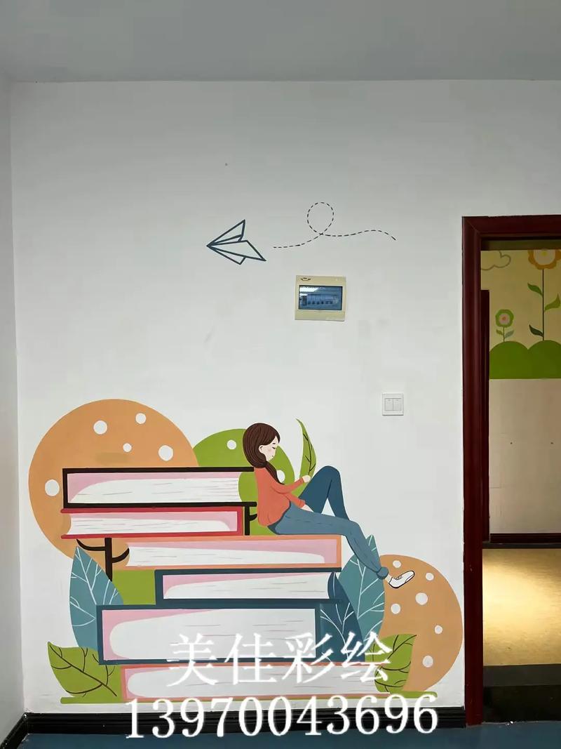墙面做画-我想学墙绘,好不好学啊?