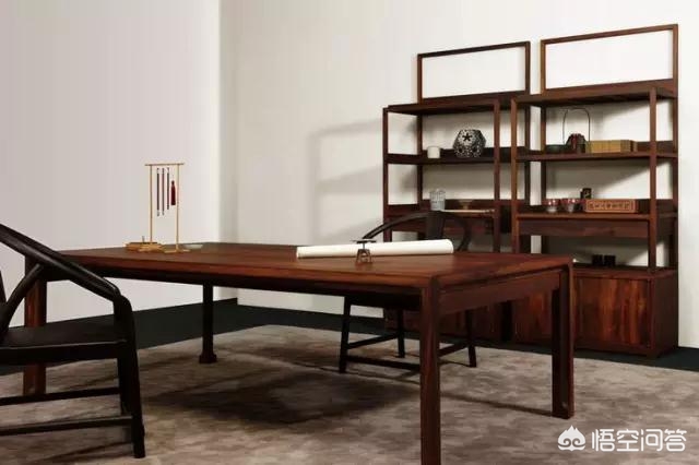 新中式书房装修效果图大全2020图片-家里装修新中式，如何装修大气一点的书房？