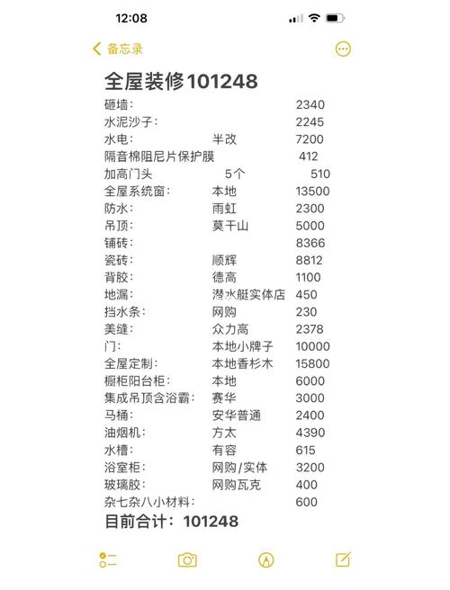 装修墙面多少钱一平-岩板装修全包费用明细?
