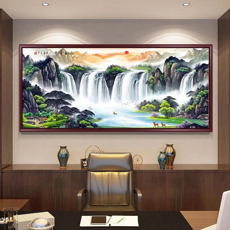 墙面装饰画怎么布置-发光挂画插座怎么预留?